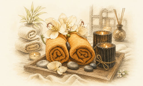 London massage setting